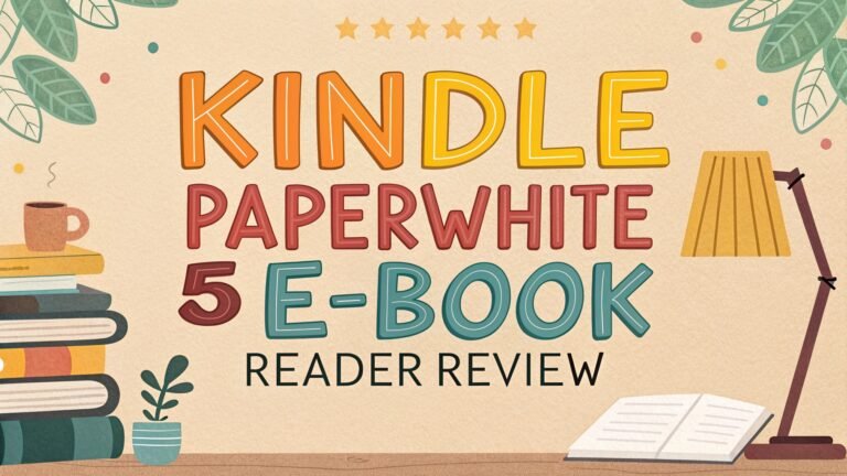 Kindle Paperwhite 5 E-Book Reader Review