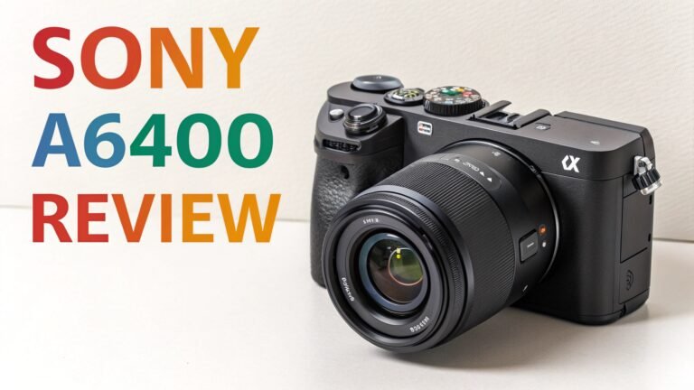 Sony A6400 Review: Ultimate Mirrorless Camera