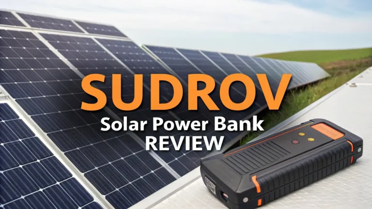 Sudrov Solar Power Bank Review: Complete Guide 2026