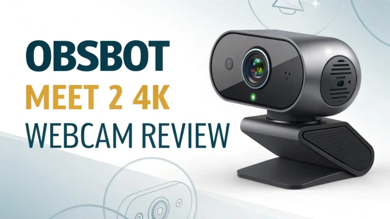 OBSBOT Meet 2 4K Webcam Review: Worth the Price Tag?