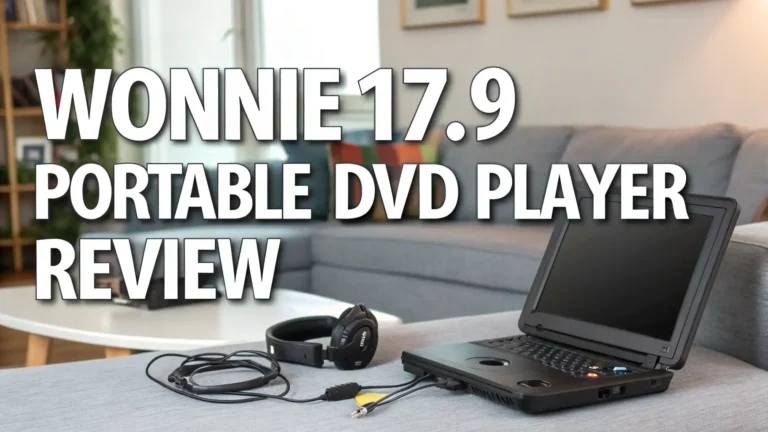WONNIE 17.9″ Portable DVD Player Review 2026: Is This Worth Your Money?
