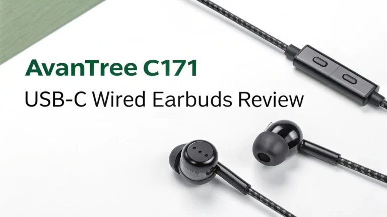 Avantree C171 USB-C Wired Earbuds Review 2026: Worth the Price Tag?
