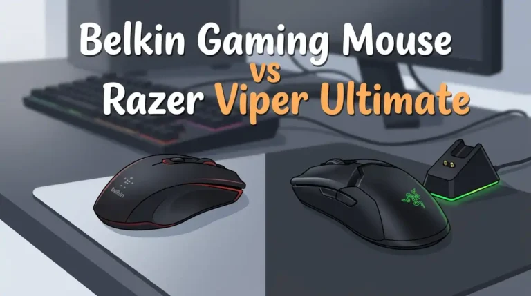 Belkin Gaming Mouse vs Razer Viper Ultimate in 2026