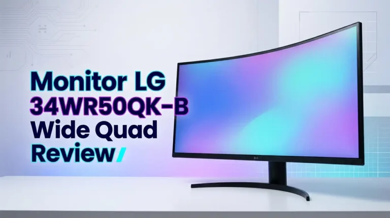 Monitor LG 34WR50QK-B Wide Quad Review 2026: Worth It?