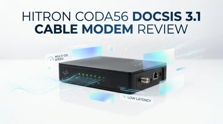 Hitron CODA56 DOCSIS 3.1 Cable Modem Review 2026