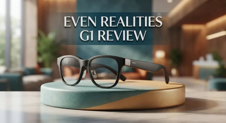 Even Realities G1 Review: Smart Glasses for Everyday Wear