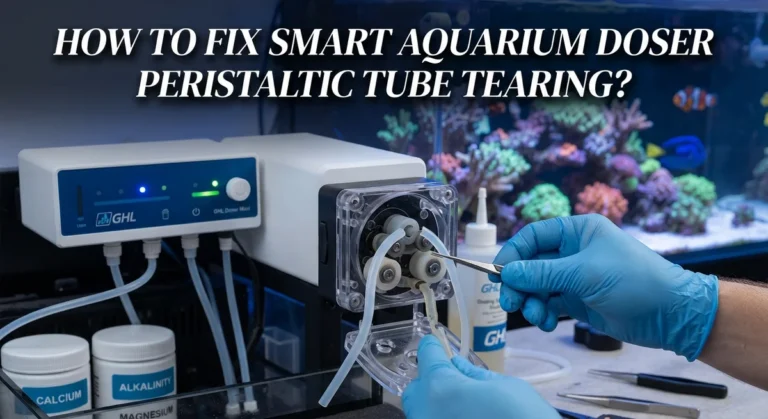 How To Fix Smart Aquarium Doser Peristaltic Tube Tearing?