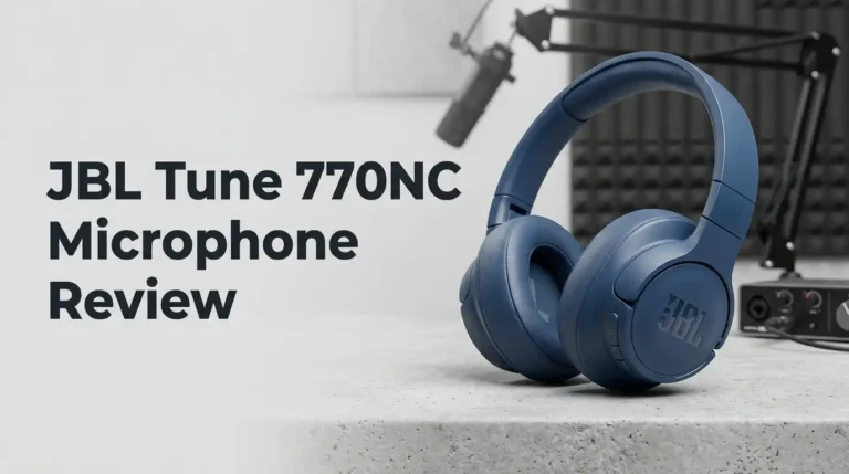 JBL Tune 770NC Microphone Review: Comprehensive Guide