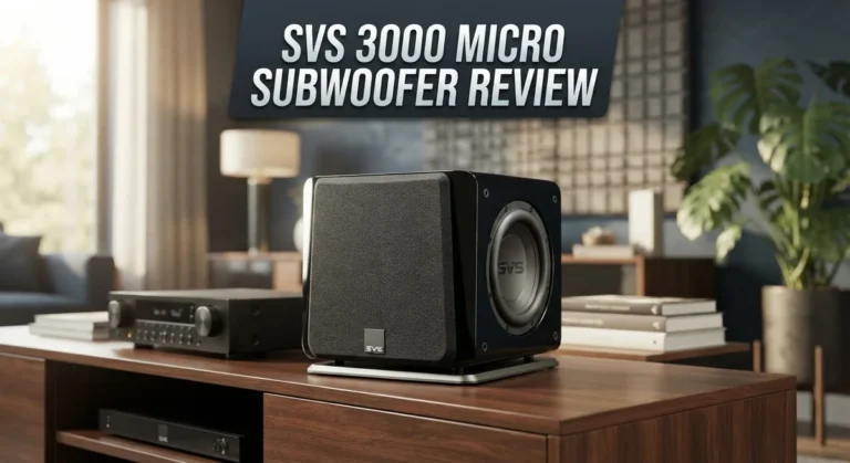 SVS 3000 Micro Subwoofer Review: Compact Power and Performance